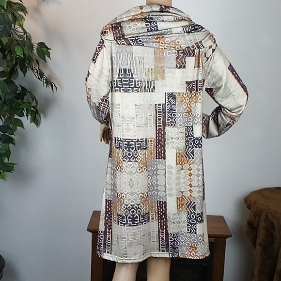 NWT Noracora Cowl Neck Tunic Dress, women's size 3XL - Picture 6 of 13